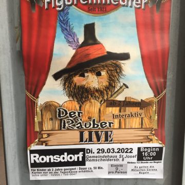 Hohnsteiner Figurentheater in Ronsdorf: Der Räuber