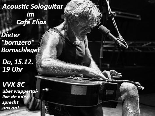 Café & Bar elias: Konzert am Donnerstag 15.12.Café & Bar elias: