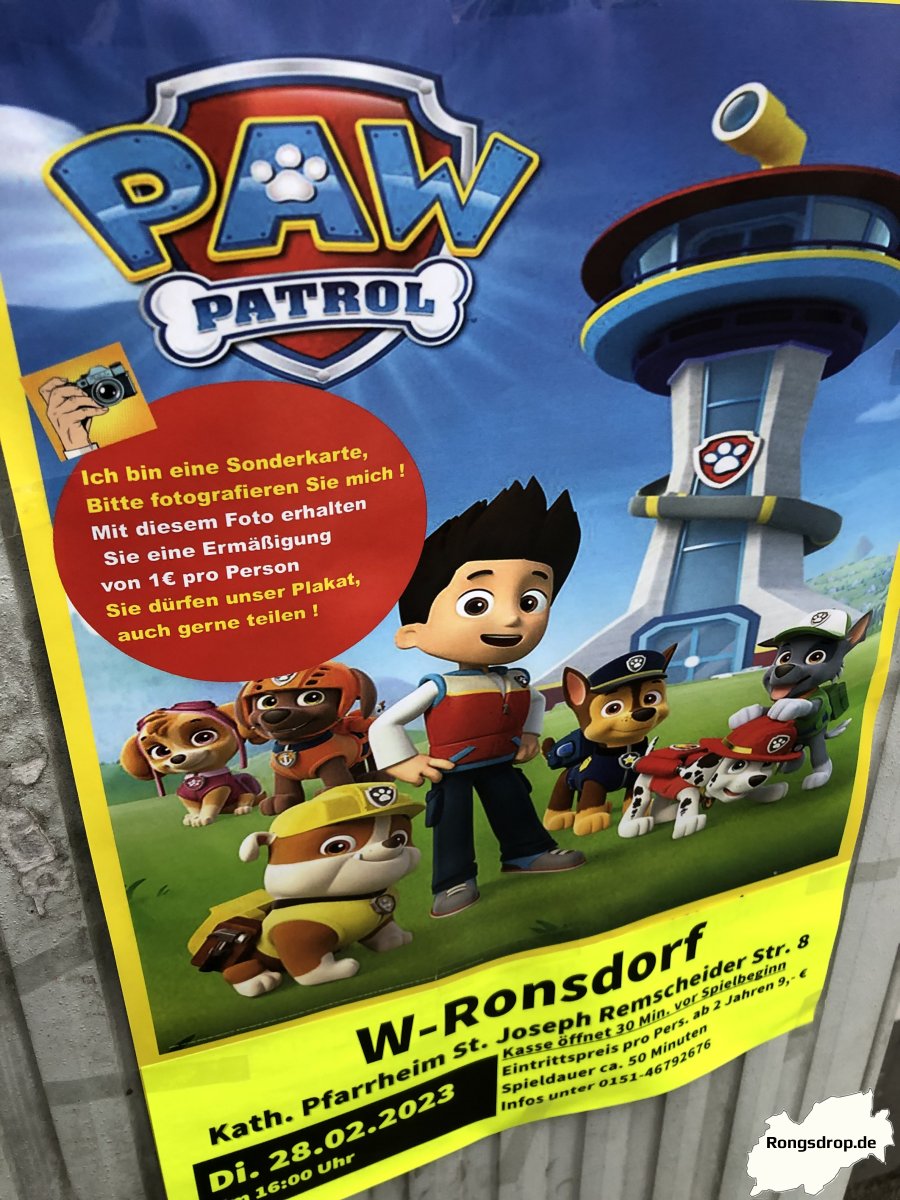 Paw Patrol in Ronsdorf