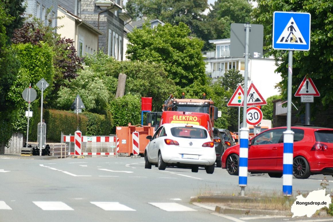 Umleitungen des Busverkehrs aufgrund der Baustelle Erbschlöer Straße