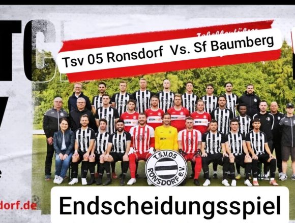 Entscheidungsspiel für den TSV Ronsdorf