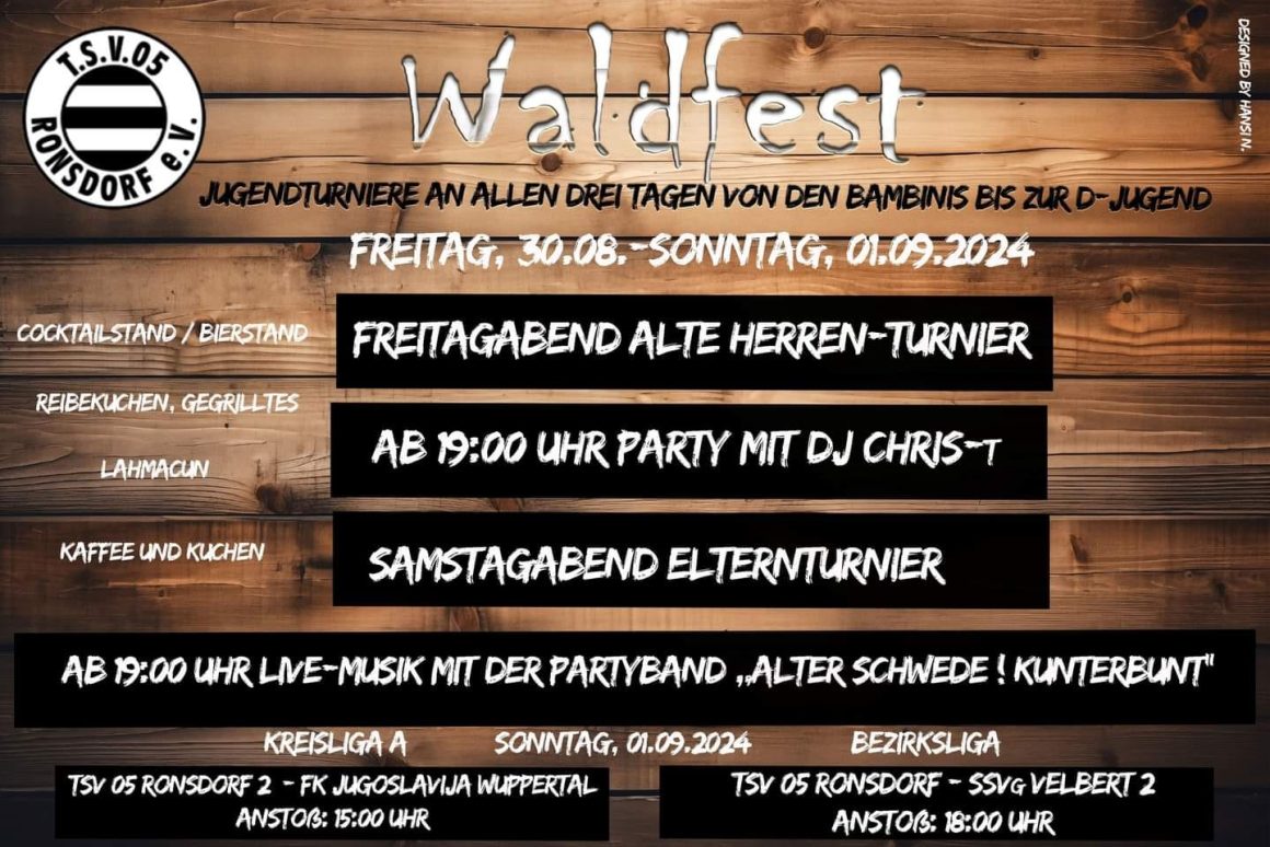 Waldfest TSV Ronsdorf 2024