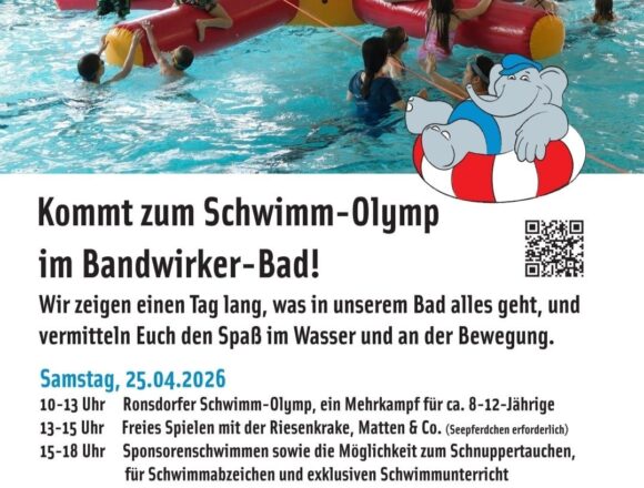 Schwimm-Olymp im Bandwirker Band