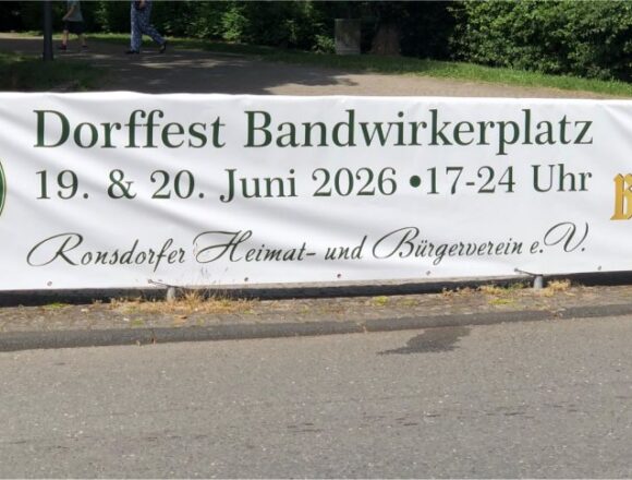 Dorffest-Bandwirkerplatz-Ronsdorf-2026 Ronsdorfer Termine 2026 auf dem Bandwirkerplatz
