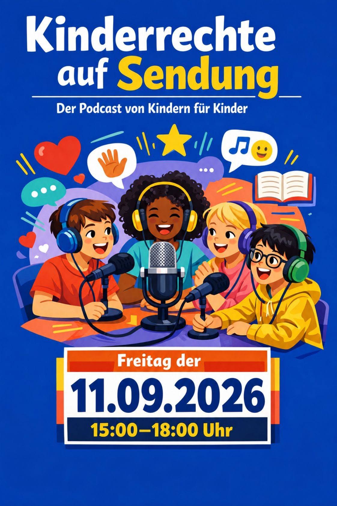 Kinderrechte Ronsdorf Podcast Podcast Thema Kinderrechte 11.09.2026 (Im Jugendzentrum Ronsdorf)